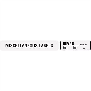 Marketlab Pre-Cut "Antibiotic" Medication Labels - LABEL, ANTIBIOTIC, MG / ML - 10322-PRE