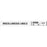 Marketlab Miscellaneous Pre-Cut Medication Labels - LABEL, ESMOLOL, MG / ML - 10333-PRE