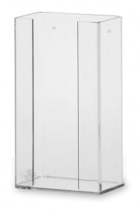 MarketLab Top-Loading Acrylic Glove Dispenser - GLOVE DISPENSER, ACRYLIC, VERTICAL - 10349