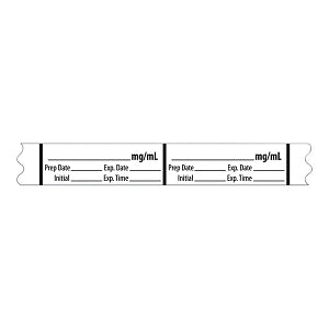 MarketLab Miscellaneous Medication Label Tape - LABEL, MG / ML - 10358 ...