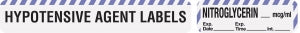 Marketlab Hypotensive Agent Medication Pre-Cut Label - LABEL, NITOPRUSSIDE - 10364-PRE