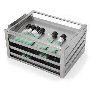 MarketLab Stainless Steel Slant Rack - RACK, STAINLESS STEEL, SLANT - ML1050