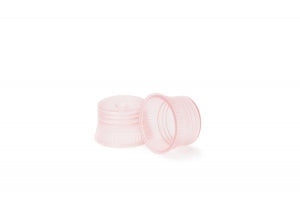 MarketLab Transparent Color Tube Cap - CAPS, TRANSPARENT TUBE , 12-13MM - 1104-RD