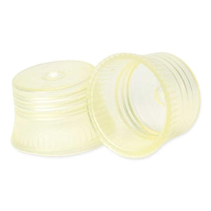 MarketLab Transparent Color Tube Cap - CAPS, TRANSPARENT TUBE , 12-13MM - 1104-YL