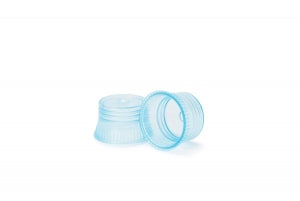 MarketLab Transparent Color Tube Cap - CAPS, TRANSPARENT TUBE, 13MM - 1105-BL