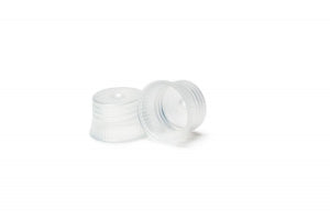 MarketLab Transparent Color Tube Cap - CAPS, TRANSPARENT TUBE, 13MM - 1105-NA