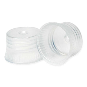 MarketLab Transparent Color Tube Cap - CAPS, TRANSPARENT TUBE, 13MM - 1105-NA