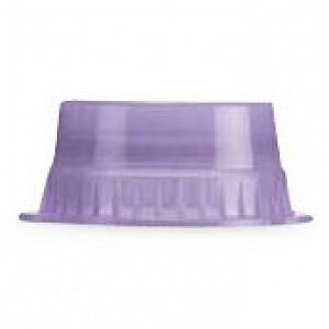MarketLab Solid Color Tube Caps - CAPS, SOLID TUBE, 13MM, LAVENDER - 1131-LV