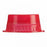 MarketLab Solid Color Tube Caps - CAPS, SOLID TUBE, 13MM, RED - 1131-RD