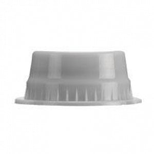 MarketLab Solid Color Tube Caps - CAP, SOLID TUBE, 16MM, GRAY - 1132-GY
