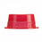 MarketLab Solid Color Tube Caps - CAP, SOLID TUBE, 16MM, RED - 1132-RD
