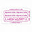 MarketLab Three-Part Piggyback Labels - LABEL, THREE-PART PIGGYBACK, MG SULFATE-RL - 12218