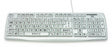 MarketLab Keyboard Cover - KEYBOARD COVER, B / W, HIGH CONTRAST - 1246