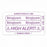 MarketLab Three-Part Piggyback Labels - LABEL, THREE-PART PIGGYBACK, NITRO-RL/250 - 12513