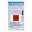 MarketLab Biohazard Bag with Absorbent - BIOHAZARD BAG, 6 X 10", CLEAR W/ABS - 13005