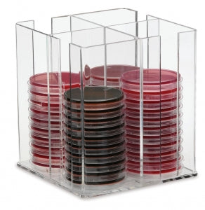 Marketlab Media Plate Turn Table - TURN TABLE, MEDIA PLATE 8 X 8 X 9.5" - ML1320