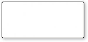 MarketLab Transparent Label Protectors - TRANSPARENT LABEL PROTECTOR, 2.25 X 1" - 13427