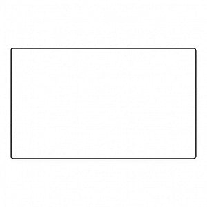 MarketLab Transparent Label Protectors - TRANSPARENT LABEL PROTECTOR, 2.5 X 1.5" - 13428