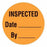 MarketLab Equipment Service and Inspection Label - LABEL, INSPECTED BY, 1" DIA, RL/885 - 13591