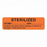 MarketLab Sterilized and Sterilized Expiration Label - LABEL, STERILIZED, OCT-ORANGE-RL/320 - 13601-OR