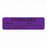 MarketLab Sterilized and Sterilized Expiration Label - LABEL, STERILIZED, FEB-PURPLE-RL/320 - 13601-PL