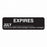MarketLab Expire Labels - LABEL, STERILIZEDEXPIRATION, JUL-BLACK-RL - 13602-BK