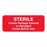 MarketLab Disinfection Labels - LABEL, AUTOCLAVABLE, STERILE UNLESS OPENED - 13603