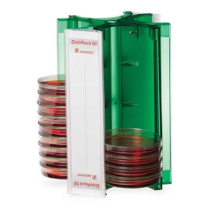 MarketLab DishRack 50 Petri Dish Transport Carrier - DISHRACK 50, FOR 52 PETRI DISHES, 100MM - 13756-NE