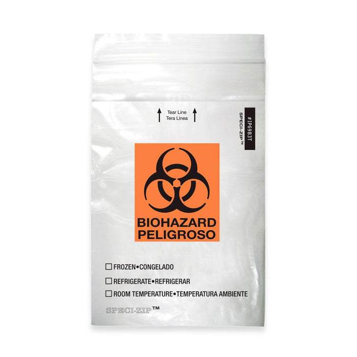 Zip-Closure Specimen Bag by MarketLab