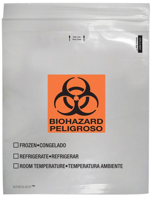 Zip-Closure Specimen Bag by MarketLab