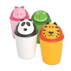 MarketLab Pediatric Waste Containers - WASTE CONTAINER, PEDS PANDA, LARGE, 2 G MIC - 14205