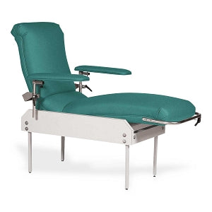 MarketLab Adjustable Blood Draw Lounge Chair - LOUNGE, BLOOD DRAW, ADJUSTABLE HEIGHT, PI - 14329-43