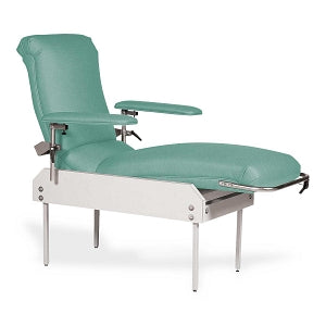 MarketLab Adjustable Blood Draw Lounge Chair - LOUNGE, BLOOD DRAW, ADJUSTABLE HEIGHT, DU - 14329-DJ