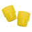 MarketLab Ribbed Tube Cap - PLUG CAPS, RIBBED, FOR 12MM TUBES, YELLOW - 1433-YL