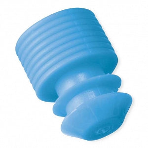 MarketLab Flanged Tube Caps For 16mm Tubes - FLANGE PLUG CAPS, FOR 16MM TUBES, BLUE - 1446-BL