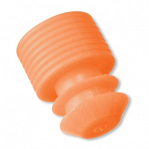 MarketLab Flanged Tube Caps For 16mm Tubes - FLANGE PLUG CAPS, FOR 16MM TUBES, ORANGE - 1446-OR