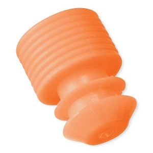 MarketLab Flanged Tube Caps For 16mm Tubes - FLANGE PLUG CAPS, FOR 16MM TUBES, ORANGE - 1446-OR