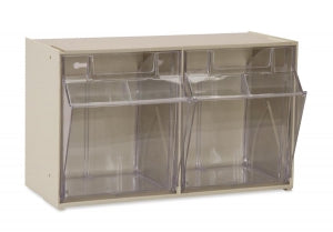 MarketLab TiltView Bins - TILTVIEW, 2-BIN UNIT - 14581