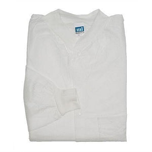 Marketlab Disposable Lab Coats - LAB COAT, MEDIUM, LIGHTWEIGHT, WHITE ...