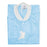Marketlab Disposable Lab Coats - LAB COAT, DISPOSABLE, SKY BLUE, XL, 10/PK - ML15193-80
