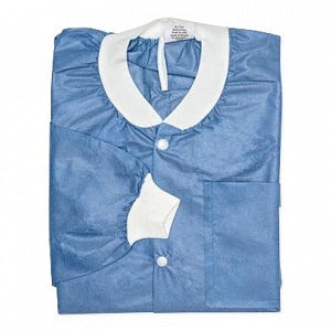 Marketlab Disposable Lab Coats - LAB COAT, 3XL, CEIL BLUE - 15195-CU
