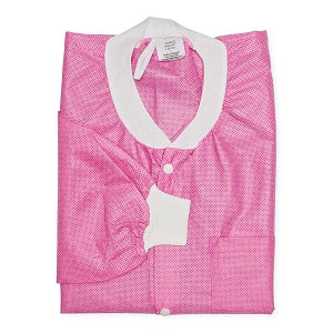 Marketlab Disposable Lightweight Lab Jackets - LAB JACKET, LIGHTWEIGHT, LARGE, SKY BLUE - 15213-80