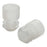 MarketLab Flanged Tube Caps For 13mm Tubes - FLANGE PLUG CAPS, FOR 13MM TUBES, GREEN - 15535-GN