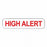 MarketLab High Alert Label - LABEL, HIGH ALERT - 1561