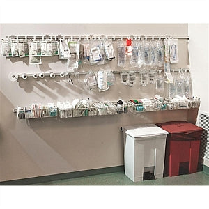 MarketLab Rail Mount and Accessories - RAIL HOLDER, GLOVE BOX, DUAL, METAL - 15747
