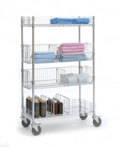 MarketLab Dump Bins Unit - DUMP BINS UNIT, 48"W X 18"D X 63"H - ML1588