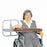 Marketlab Wheelchair Blood Draw Station - WHEELCHAIR DRAW STATION, WALL MOUNTED, O - 15931-OK