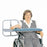 Marketlab Wheelchair Blood Draw Station - WHEELCHAIR DRAW STATION, WALL MOUNTED, W - 15931-WD