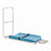 MarketLab Wall Mounted Infant Blood Draw Stations - INFANT DRAW STATION, VERTICAL WALL MOUNT - 15934-WD