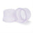 MarketLab Transparent Color Tube Cap - CAPS, TRANSPARENT TUBE, 10MM, LAVENDER - 16474-LV